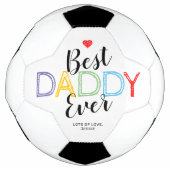 父最高の父の日のサッカーボール サッカーボール (正面)