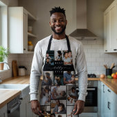 父最高の父の日の写真コラージュ エプロン