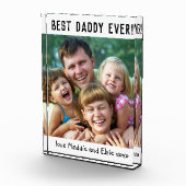 父最高の父の日の写真ブロック フォトブロック (右)
