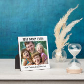 父最高の父の日の写真 フォトプラーク (インサイチュ)