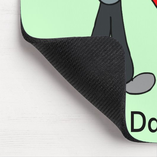 父最高の父の日の父の娘の漫画 マウスパッド (コーナー)