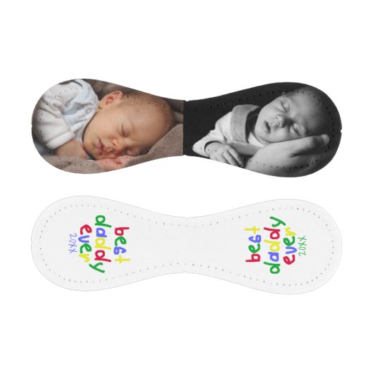 父最高の父デーパーソナライズされた 野球ボール (パネル)