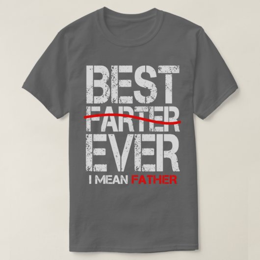 父最高の3を意味する Tシャツ (デザイン正面)
