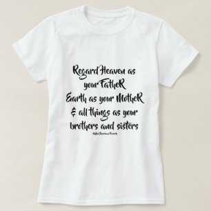 父母兄弟諺 Tシャツ