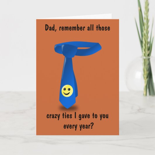 父熱狂するの日のカードを結ぶ カード (正面)