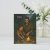 父異教のの日賛美 ポストカード (スタンド正面)