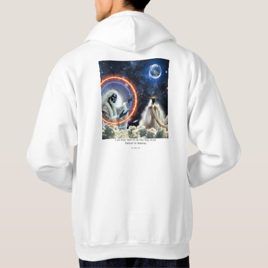 「父祖の遺志」 パーカ (裏面)