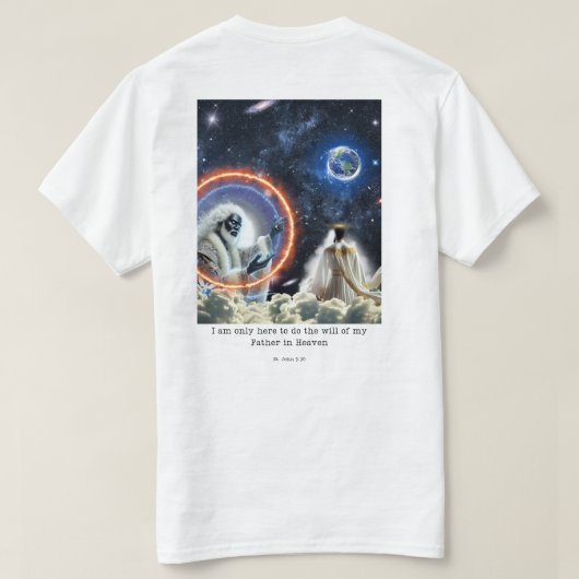 「父祖の遺志」 Tシャツ (デザイン裏面)