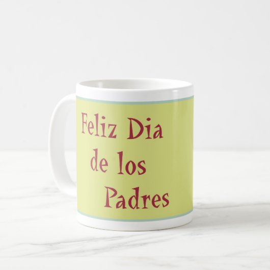 父祖 – 神の与えesp コーヒーマグカップ (正面左)