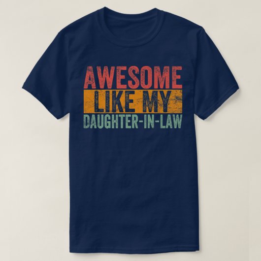 父素晴らしの日の娘のように Tシャツ (デザイン正面)