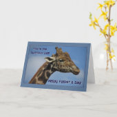 父素晴らしの日 カード (黄色い花)