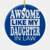 父素晴らし母の娘のように セラミックオーナメント (裏面)