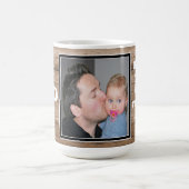 父素朴の日の初め最高のてのパパ コーヒーマグカップ (中央)