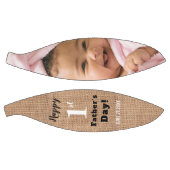 父素朴の日の初パーソナライズされた日 バスケットボール (パネル)