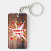 父素朴の日キーチェーン キーホルダー (裏面)