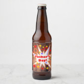 父素朴の日 ビールラベル (正面)