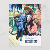 父考えの日に ポストカード (正面)