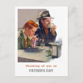 父考えるの日に。ポストカード ポストカード (正面)
