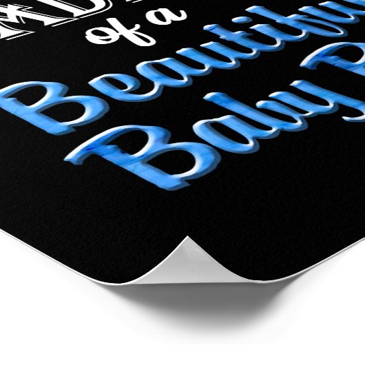 父親がすぐに父親になることを期待している男性 ポスター (角)