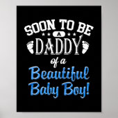 父親がすぐに父親になることを期待している男性 ポスター (正面)