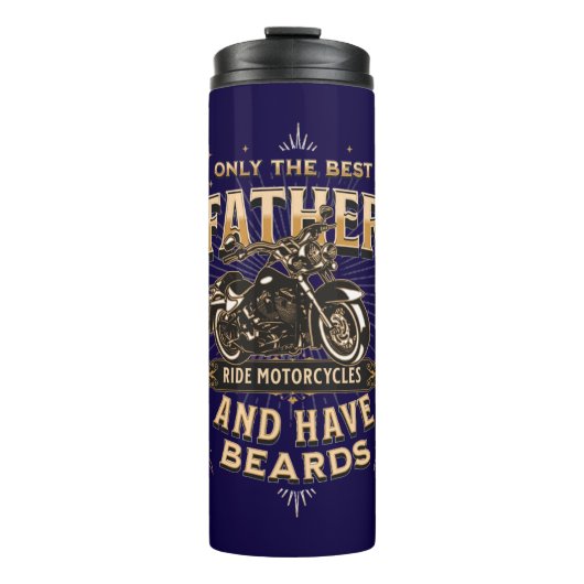 父親だけが最高のバイクに乗って、あごがある タンブラー (正面)