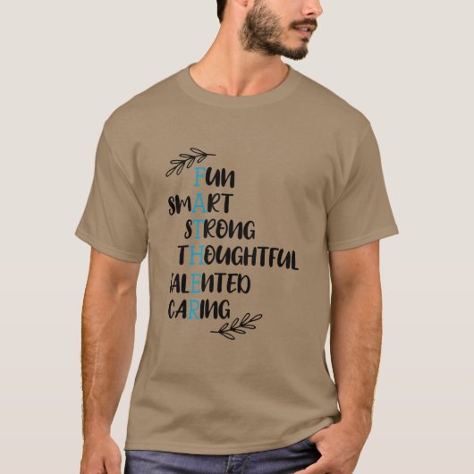 父親であることの意味 Tシャツ (正面)