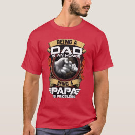 父親であることは名誉ですが、パパであることは高 Tシャツ