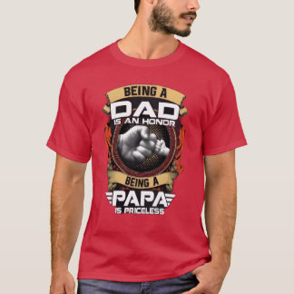 父親であることは名誉ですが、パパであることは高 Tシャツ