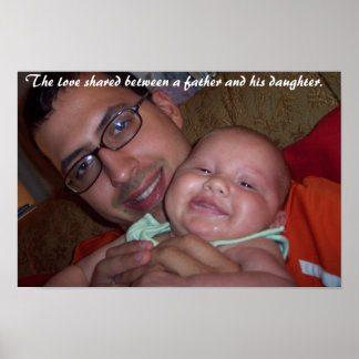 父親と娘の愛。 ポスター