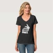 父親のためのパパBunnyイースター大人の男性ウサギ Tシャツ (正面フル)