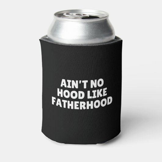 父親のようなフードは無い 缶クーラー (缶裏面)