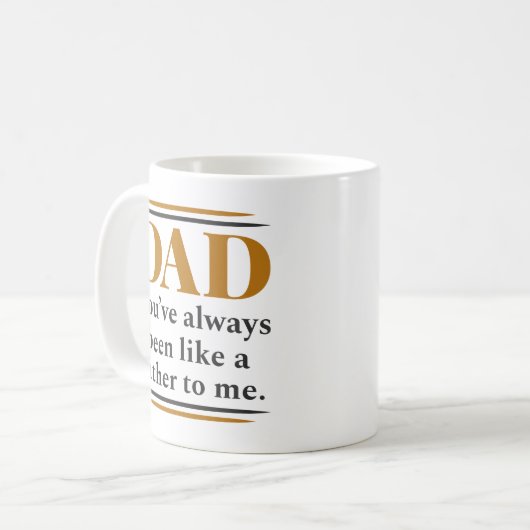 父親のように コーヒーマグカップ (正面左)