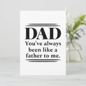 父親のように サンキューカード (スタンド正面)