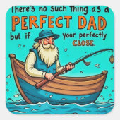 父親の不完全な旅を受け入れる スクエアシール (正面)