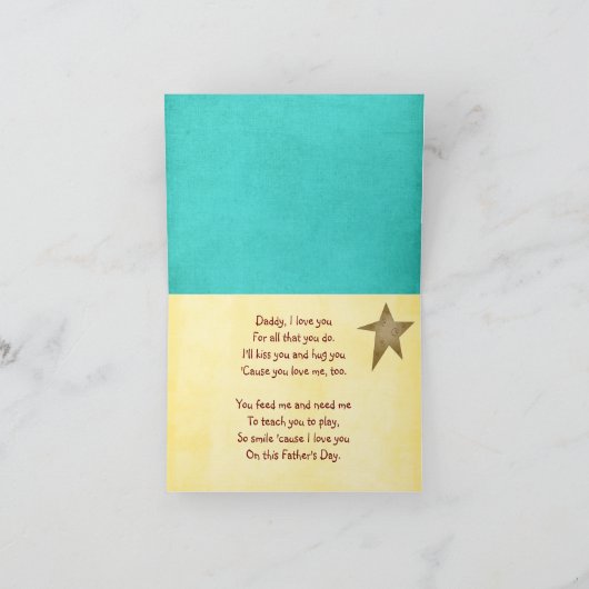 父親の審判 カード (内部)