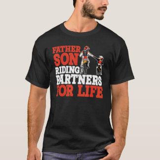 父親の息子が人生のパートナー Tシャツ