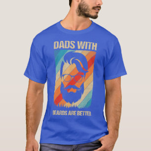 父親の日の贈り物のパパは髭が良い Tシャツ