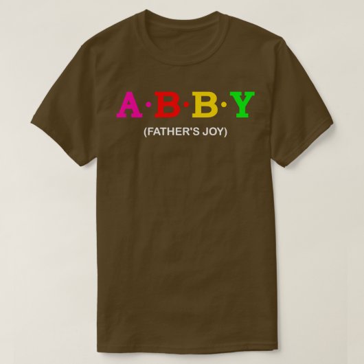 父親の深い喜び Tシャツ (デザイン正面)
