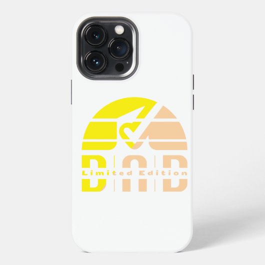 父親の無条件の愛を表現する iPhoneケース (裏面)