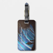 父親の疑問に思カスタマイズ可能なラゲッジタグ ラゲッジタグ (裏面縦)