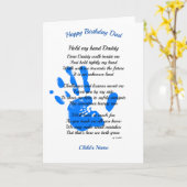 父親の誕生日POSAL from Toddler To Daddy カード (黄色い花)