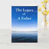 父親の遺産です。 カード (黄色い花)