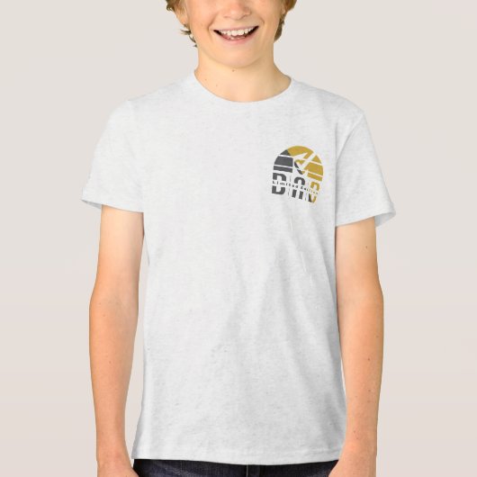 父親は無条件の愛である:パパ版 トライブレンドTシャツ (正面)