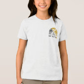 父親は無条件の愛である:パパ版 トライブレンドTシャツ (正面)
