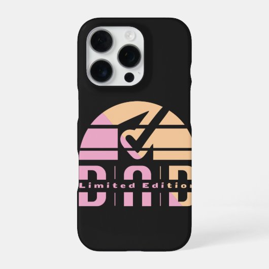 父親は無条件の愛である:パパ版 iPhoneケース (裏面)