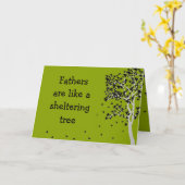 父親は避難木のような～カード カード (黄色い花)