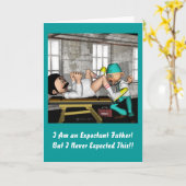 父親は？ カード (黄色い花)