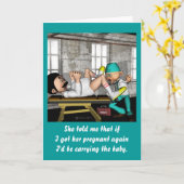 父親は？ カード (黄色い花)