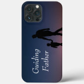 父親を案内する電話ケースの形状 Case-Mate iPhoneケース (裏面)