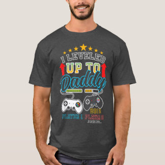 父親を知るパパに向かってレベルを上げたジェンダー・レヴェア Tシャツ